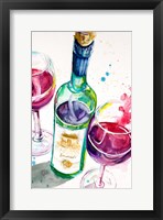 Red and White Wine I Fine Art Print