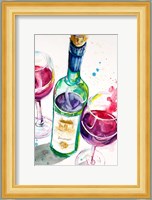 Red and White Wine I Fine Art Print