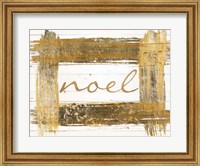 Gold Noel Fine Art Print