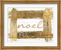 Gold Noel Fine Art Print