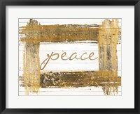 Gold Peace Fine Art Print