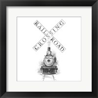 Railroad Crossing Fine Art Print