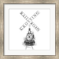 Railroad Crossing Fine Art Print