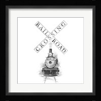 Railroad Crossing Fine Art Print