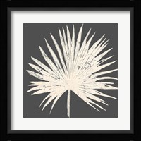 Sophisticated Palm Leaf I Framed Print