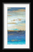 Sea Mystery Panel III Framed Print