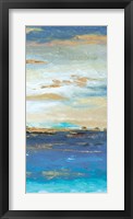 Sea Mystery Panel III Framed Print