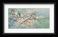 Spring Branch with Birds Fine Art Print