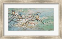 Spring Branch with Birds Fine Art Print
