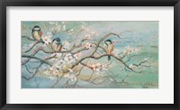 Spring Branch with Birds Fine Art Print