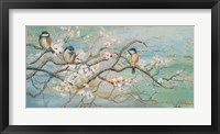 Spring Branch with Birds Fine Art Print