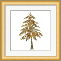 Holiday Tree with Birds Fine Art Print