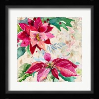 Holiday Poinsettia I Fine Art Print