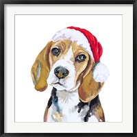 Holiday Dog I Fine Art Print