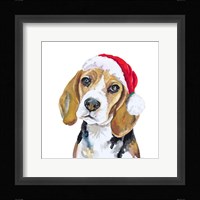 Holiday Dog I Fine Art Print