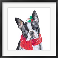 Holiday Dog II Fine Art Print