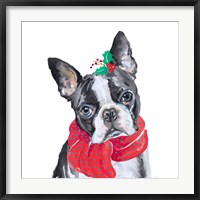 Holiday Dog II Fine Art Print