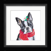 Holiday Dog II Fine Art Print