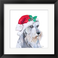 Holiday Dog IV Framed Print