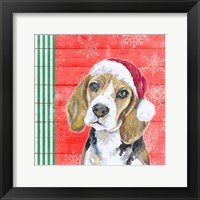 Holiday Puppy I Framed Print