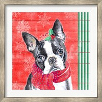 Holiday Puppy II Fine Art Print