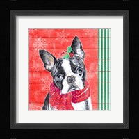 Holiday Puppy II Fine Art Print