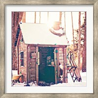 Holiday Shed Fine Art Print