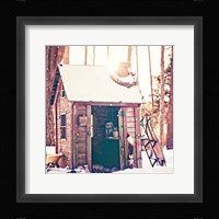 Holiday Shed Fine Art Print