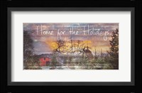 Home for the Holidays Fine Art Print