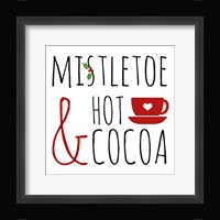 Mistletoe and Hot Cocoa Fine Art Print
