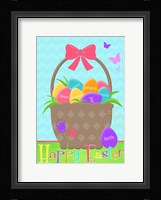 Happy Easter Basket Fine Art Print