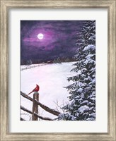 Deep Mauve Midnight Fine Art Print