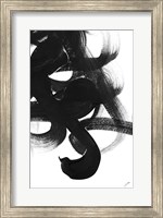 Noir Strokes I Fine Art Print