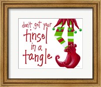 Don't Get Your Tinsel in a Tangle Fine Art Print