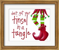 Don't Get Your Tinsel in a Tangle Fine Art Print