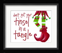 Don't Get Your Tinsel in a Tangle Fine Art Print