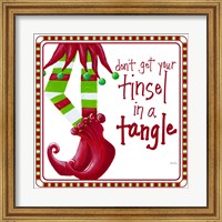 Tinsel In A Tangle Fine Art Print