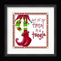 Tinsel In A Tangle Fine Art Print