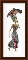 Xhose Woman with Umbrella Fine Art Print
