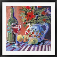 Red Wine and Table Fine Art Print