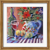 Red Wine and Table Fine Art Print