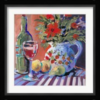 Red Wine and Table Fine Art Print