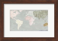 World Map Collection I Fine Art Print