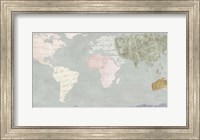 World Map Collection I Fine Art Print