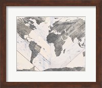 Global on Wood Fine Art Print
