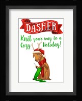 Busy Reindeer I Fine Art Print