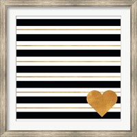 Heart Stripes Fine Art Print
