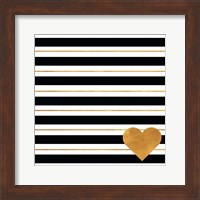 Heart Stripes Fine Art Print