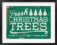 Holiday Wooden Signs I Fine Art Print