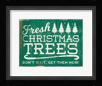 Holiday Wooden Signs I Fine Art Print